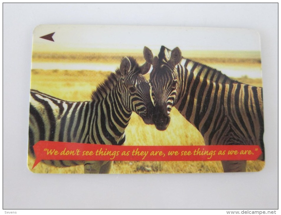 GPT Magnetic Phonecard,141SIGB Zebra,used - Singapore