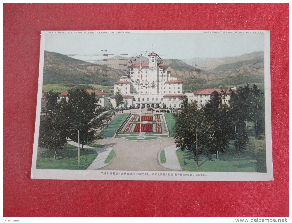 Colorado> Colorado Springs Broadmoor Hotel    Ref 1406 - Colorado Springs