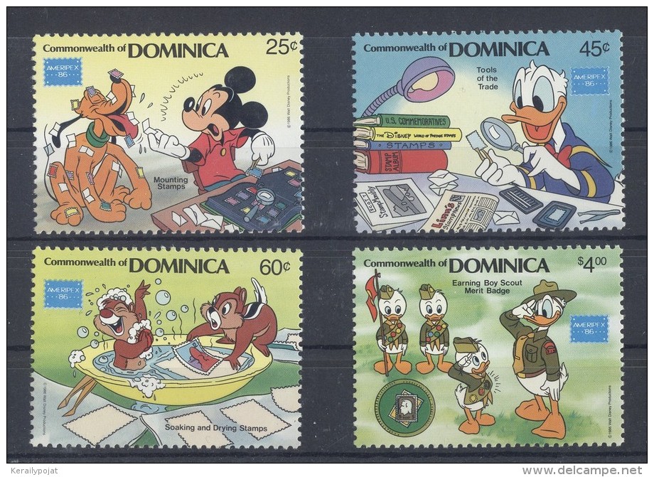 Dominica - 1986 AMERIPEX´86 MNH__(TH-4063) - Dominica (1978-...)