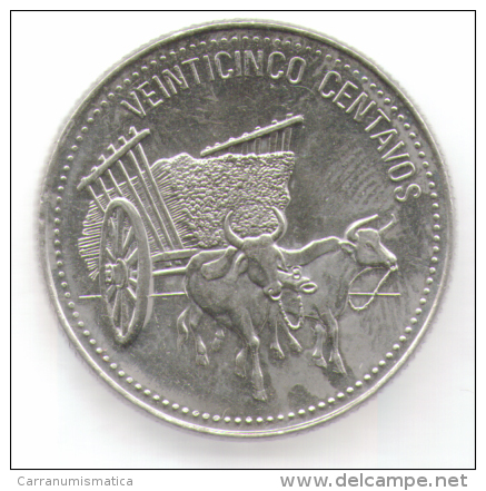 DOMINICANA 25 CENTAVOS 1990 - Dominikanische Rep.