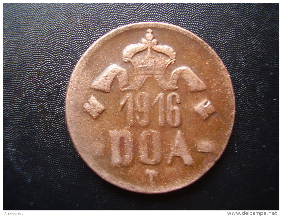 DOA  1916 EMERGENCY TABORA COINS 20 HELLER COPPER TYPE B - B . - Deutsch-Ostafrika