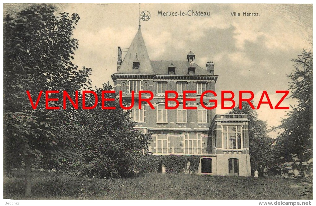 MERBES LE CHATEAU          VILLA HENROZ - Merbes-le-Château