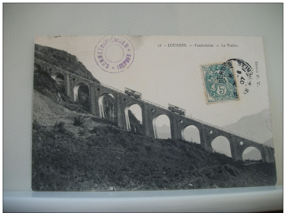 LOT C DE 100 CARTES POSTALES ANCIENNES DIFFERENTES SUR LOURDES SANS RELIGION TOUTES SCANNEES