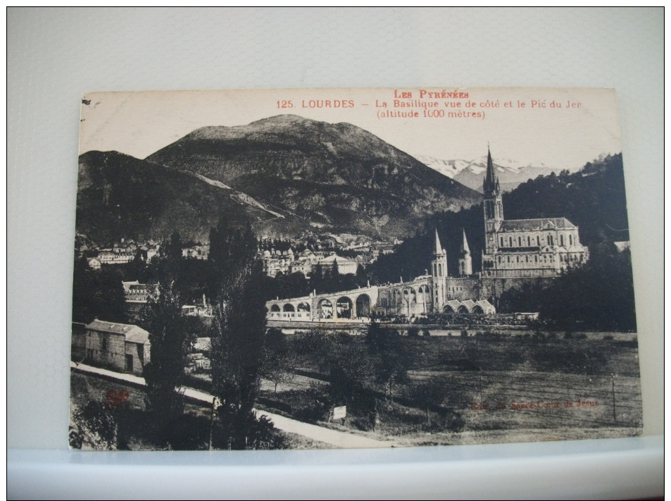 LOT C DE 100 CARTES POSTALES ANCIENNES DIFFERENTES SUR LOURDES SANS RELIGION TOUTES SCANNEES