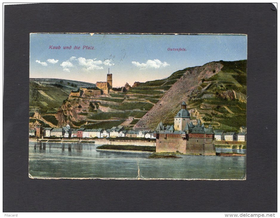 47615   Germania,  Kaub  Und  Die  Pfalz,  Gutenfels,  VGSB  1919 - Kaub