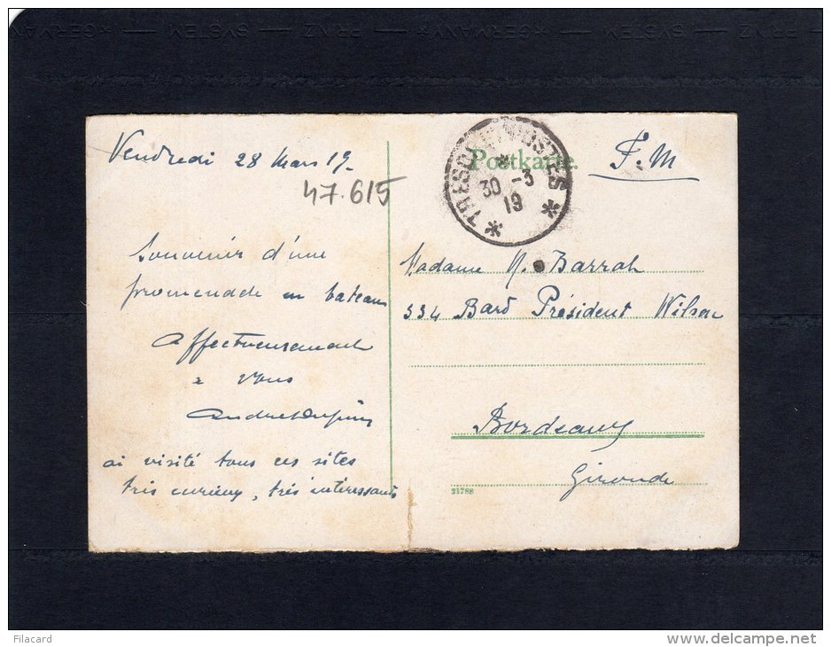 47615   Germania,  Kaub  Und  Die  Pfalz,  Gutenfels,  VGSB  1919 - Kaub