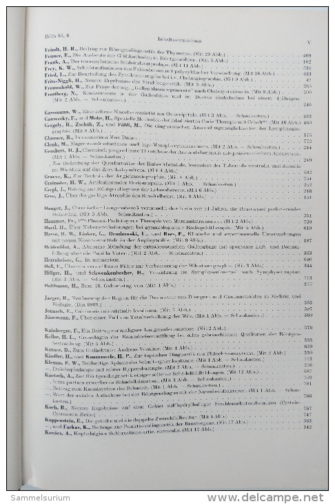 "Fortschritte auf dem Gebiete der Röntgenstrahlen und der Nuklearmedizin" Band 85 (Diagnostik Physik Biologie Therapie)