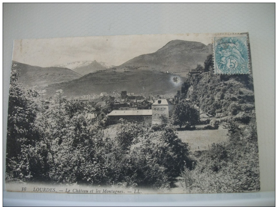 LOT H DE 70 CARTES POSTALES ANCIENNES DIFFERENTES SUR LOURDES SANS RELIGION TOUTES SCANNEES