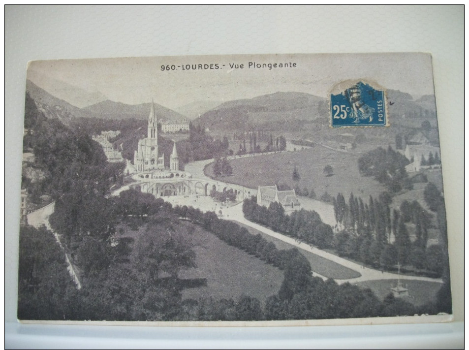 LOT H DE 70 CARTES POSTALES ANCIENNES DIFFERENTES SUR LOURDES SANS RELIGION TOUTES SCANNEES