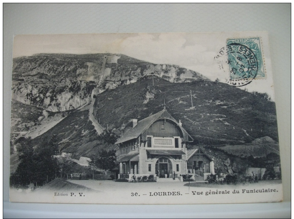 LOT H DE 70 CARTES POSTALES ANCIENNES DIFFERENTES SUR LOURDES SANS RELIGION TOUTES SCANNEES