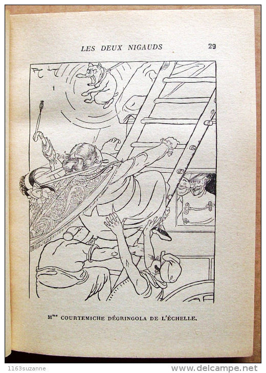 Hachette 1955 > Superbes Illustrations De FELIX LORIOUX > Comtesse De Ségur : LES DEUX NIGAUDS - Hachette