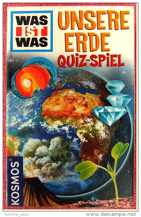 "Was Ist Was"  Unsere Erde - Quiz-Spiel - Kartenspiel Wie Neu - Denk- Und Knobelspiele