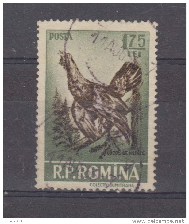 1956, GIBIERS,  YV No 1446  Et MI No1573  Coq De Bruyere / Tetrao Urogallus - Gebraucht