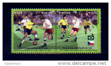 Brasil 2013 ** Relaciones Diplomaticas Con Republica Checa. See Description - Unused Stamps