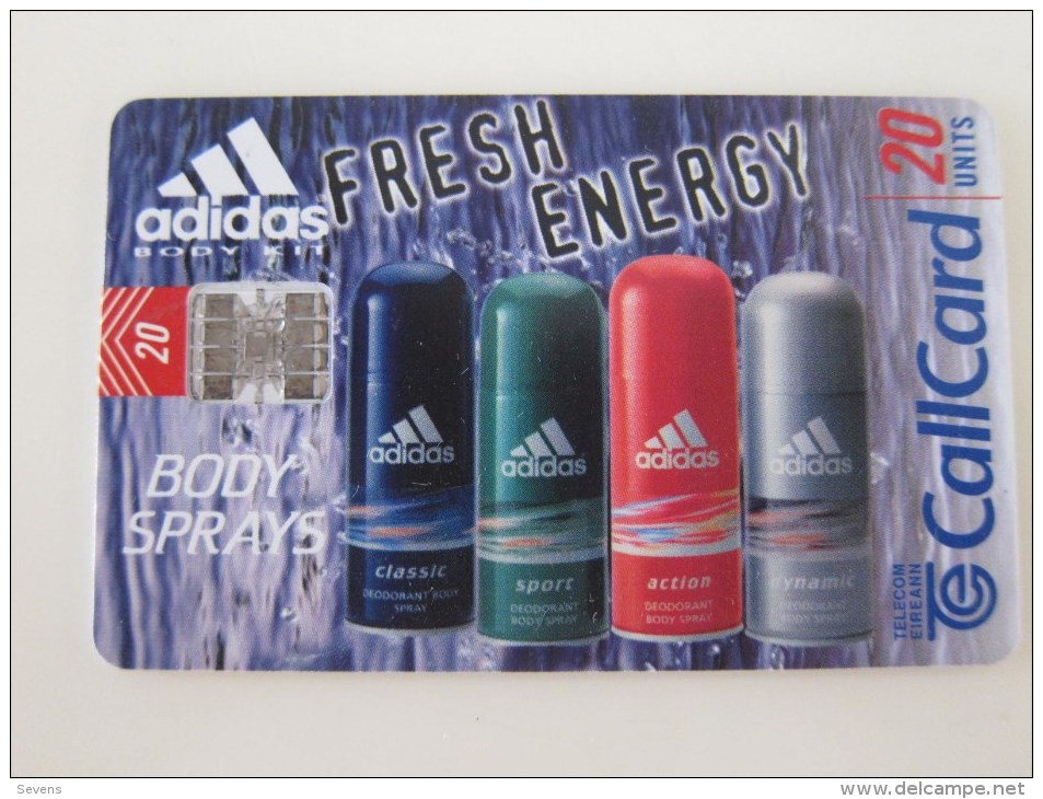 Chip Phonecard,Adidas,used - Irlanda