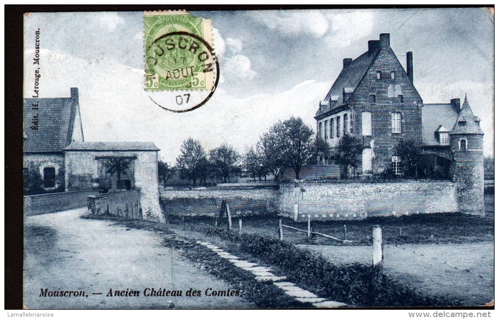 MOUSCRON - ANCIEN CHATEAU DES COMTES - Mouscron - Moeskroen