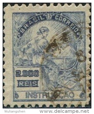 BX0793 Brazil 1924 Education Globe 1v USED - Ungebraucht