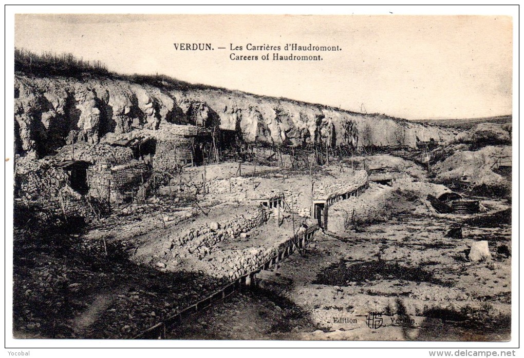 CP, 55, VERDUN, Les Carrières D'Haudromont, Vierge - Verdun