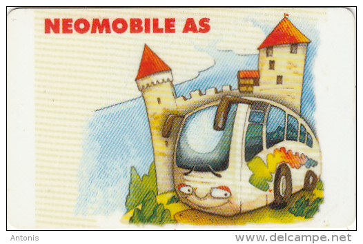 ESTONIA(chip) - Neomobile AS Bus Card, Used - Otros & Sin Clasificación