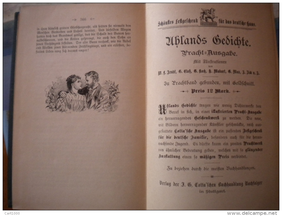 E.Werner  - E. Burstenbind - GEBANNT UND ERLOST - Romane Und Novellen - Leipzig - Autori Tedeschi