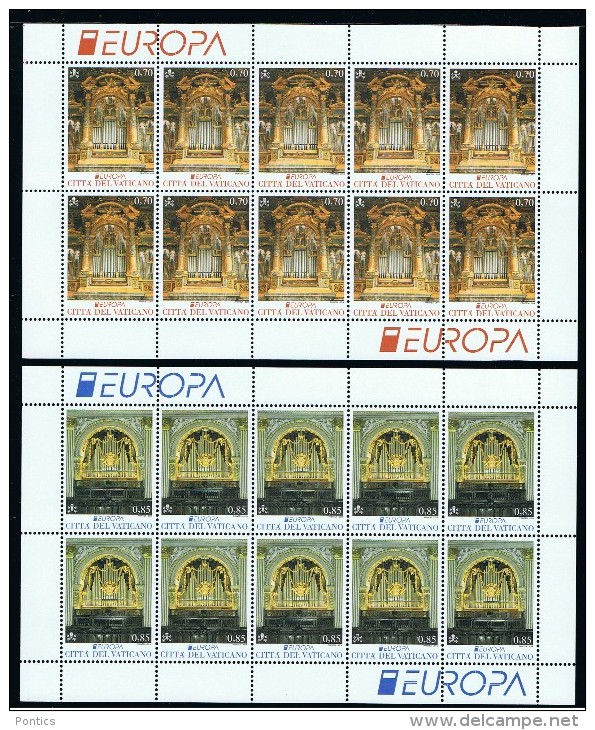 2014 - VATICAN - VATICANO - VATIKAN - D18 - MNH NO. 2 SHEETS ( 20 STAMPS )** - Nuevos