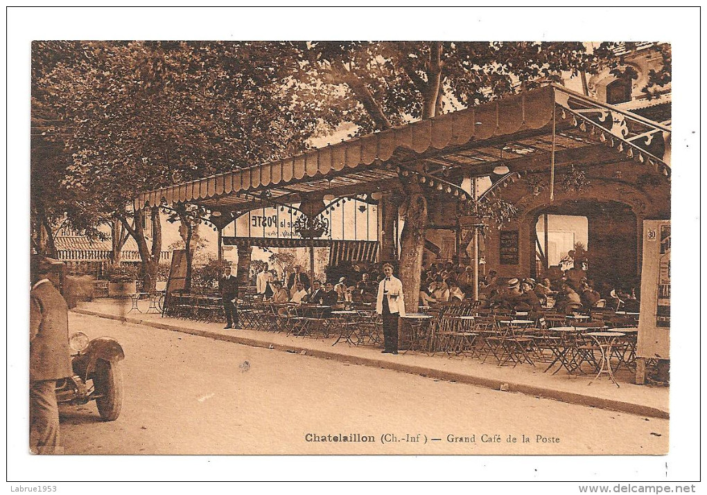 Chatelaillon - Grand Café De La Poste -(A.1828) - Châtelaillon-Plage