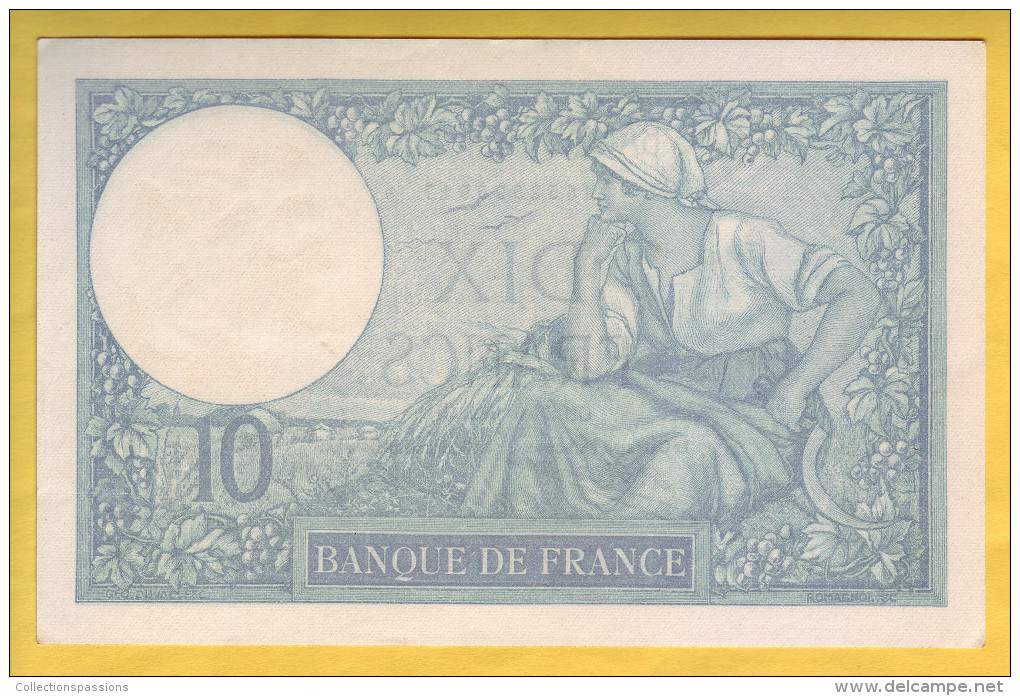 BILLET FRANCAIS - 10 Francs Minerve 23.6.1932 SUP - 10 F 1916-1942 ''Minerve''