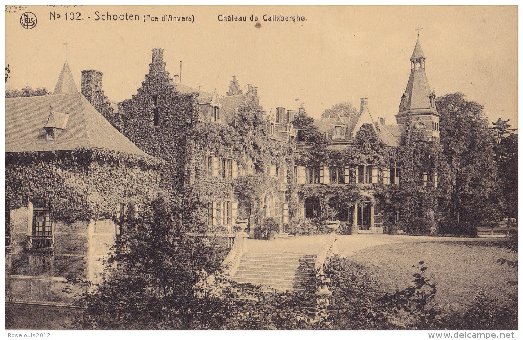 SCHOTEN / SCHOOTEN : Château Calixberghe - Schoten