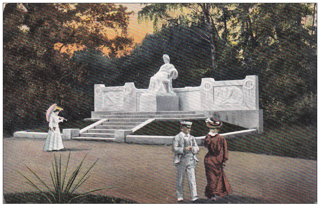 Kaiserin Elisabeth-Denkmal, FRANZENSBAD, Czech Republic, 1900-1910s - Tchéquie
