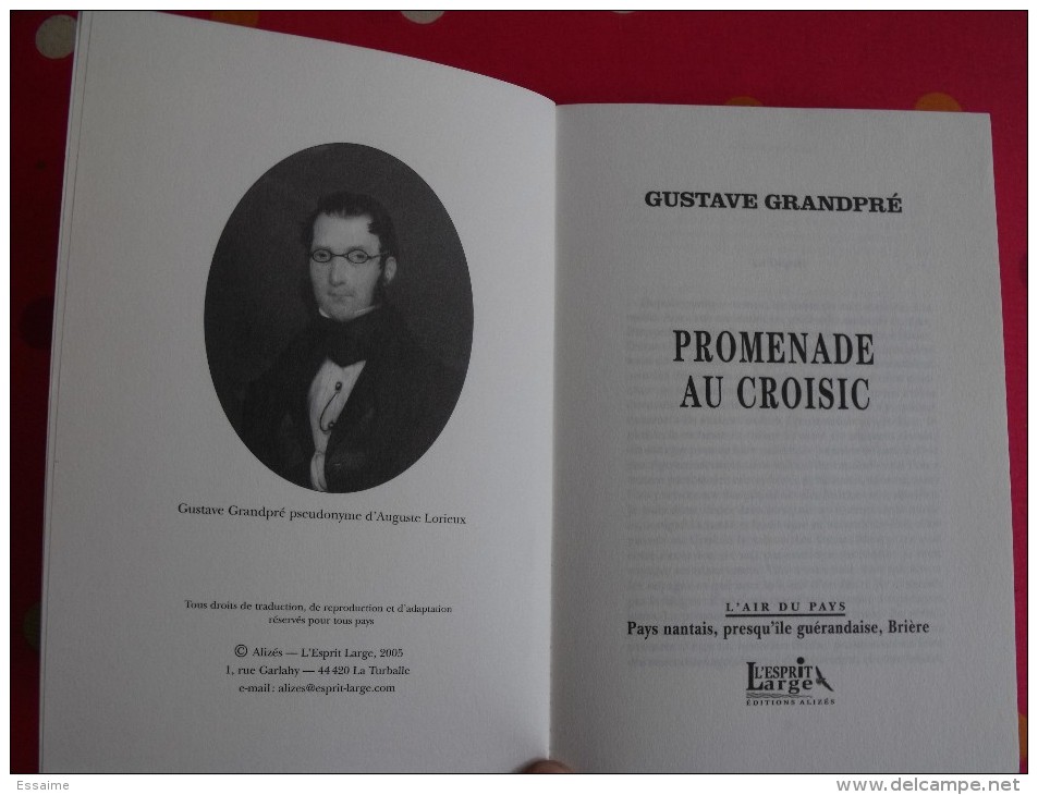 Promenade Au Croisic. Gustave Grandpré. Guérande Nantes, Brière.  2005. 320 Pages - Turismo