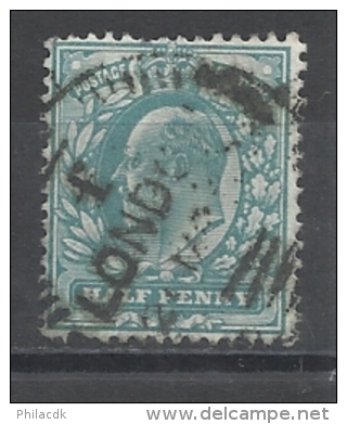 GRANDE-BRETAGNE - N°YT 106a OBLITERATION LONDON E? A ETUDIER - 1902/1910 - COTE YT: 1.00€ - Used Stamps