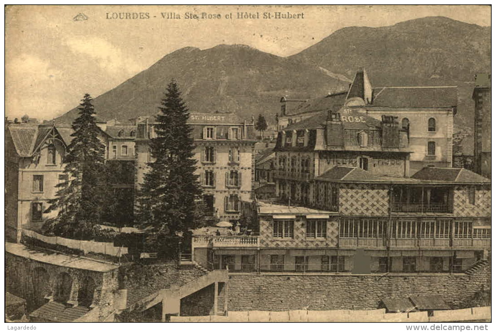 LOURDES VILLA SAINTE ROSE ET HOTEL SAINT HUBERT - Lourdes