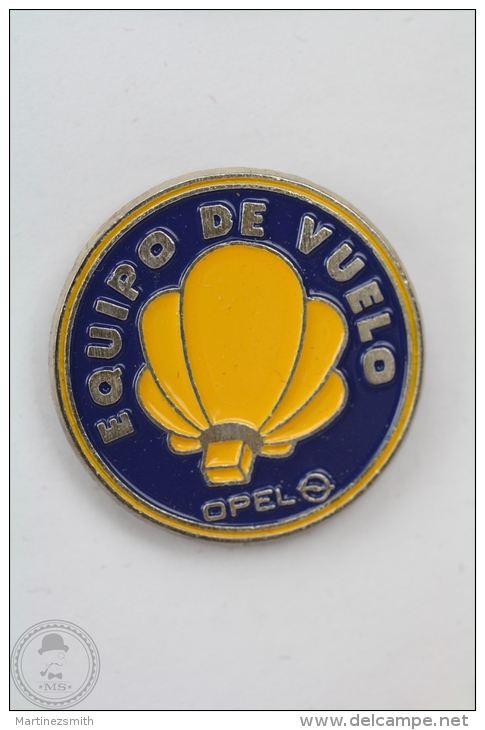 Opel - Equipo De Vuelo - Hot Air Balloon - Pin Badge  #PLS - Opel