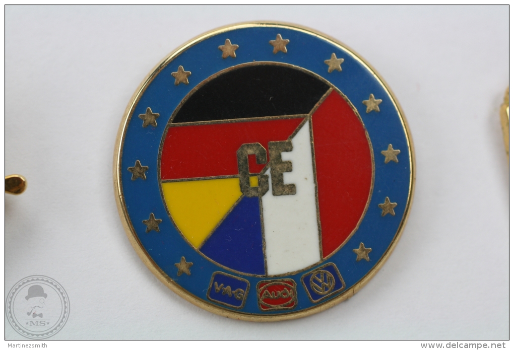 European Economic Area CE - AUDI, Volkswagen, V.A.G. - Pin Badge  #PLS - Audi