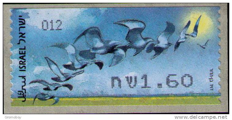 2009 ATM Birds Of Israel (012) - Viñetas De Franqueo (Frama)