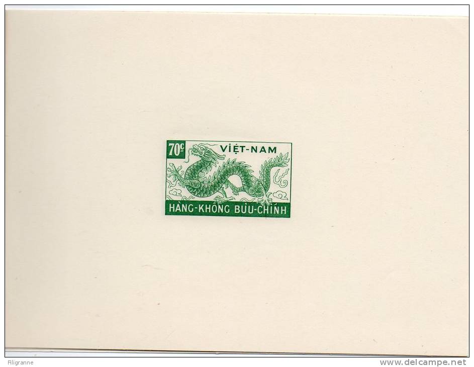 Blocs Souvenir 1952 Carnet Comprenant 5 Epreuves N.D. N°4/8 Surement Rare!!! - Vietnam