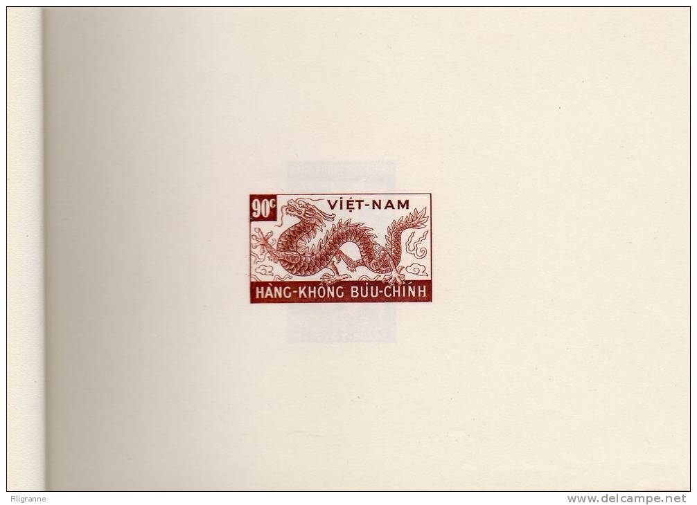 Blocs Souvenir 1952 Carnet Comprenant 5 Epreuves N.D. N°4/8 Surement Rare!!! - Viêt-Nam