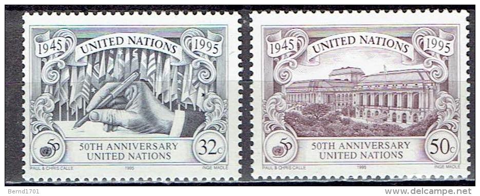 UN New York - Mi-Nr 687/688 Postfrisch / MNH **  (K640) - Unused Stamps