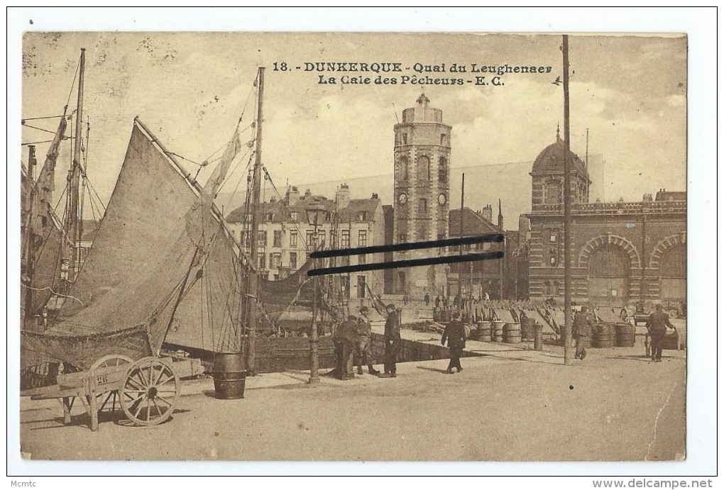 CPA - Dunkerque - Quai Du Leughenaer - La Cale Des Pêcheurs - Dunkerque