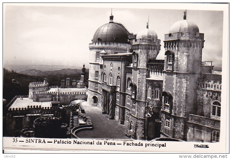 PC Sintra - Palacio Nacional Da Pena - Fachada Principal (7118) - Sonstige & Ohne Zuordnung