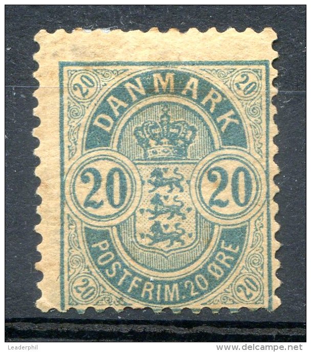 DENMARK Yvert # 37, MH, VF - Ongebruikt