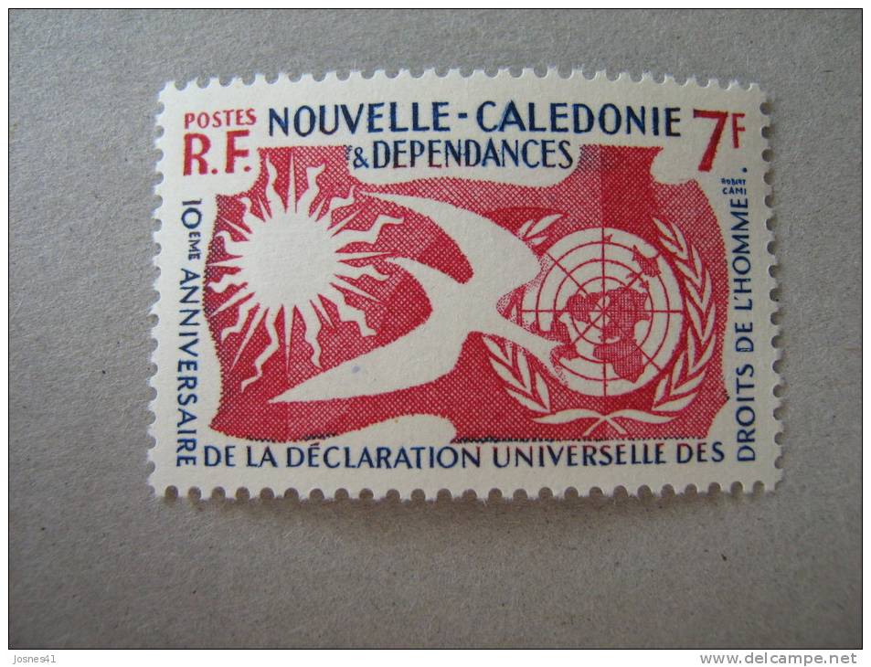 NOUVELLE CALEDONIE P 290 * *   DROITS DE L HOMME - Ungebraucht