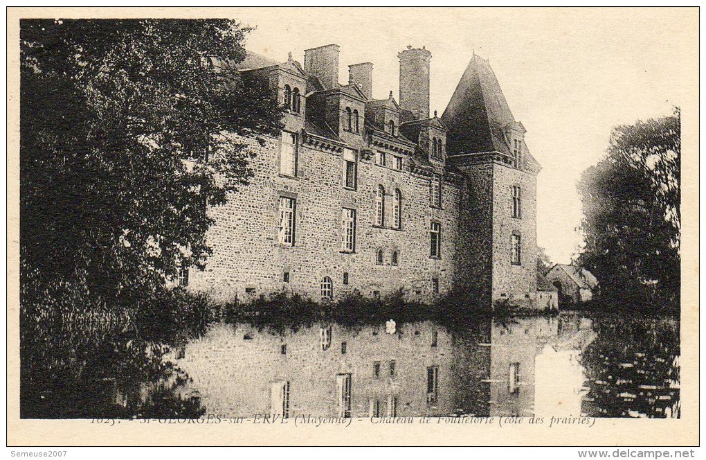 53 - SAINT GEORGES SUR ERVE - CHATEAU DE FOULLETORIE - Craon