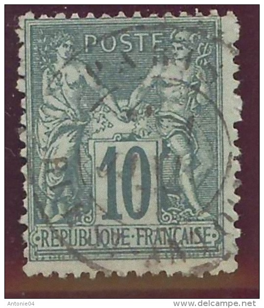 France Yvert 76 TB Sans Défaut Cote EUR 325 - 1876-1878 Sage (Type I)