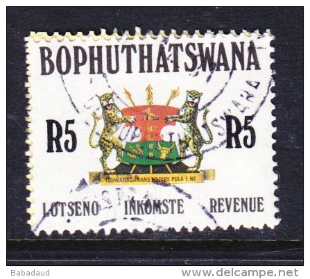 Bophuthatswana: 1988 Revenue Stamp - R5.00, Used - Bophuthatswana