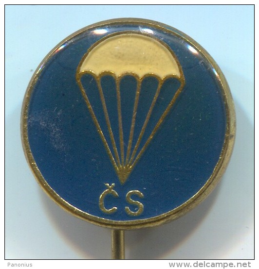 PARACHUTTING -  CSSR,  Pin, Badge - Paracaidismo