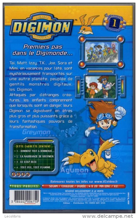 Digimon Monster °°°°digimonde Nous Voila  Vol 1 - Enfants & Famille