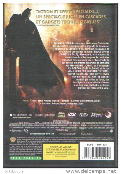 BATMAN BEGINS - DVD - Action & Abenteuer