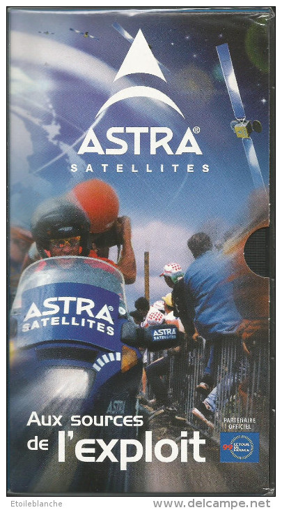 Cassette Video VHS, Sport - Tour De France 1999 - Cyclisme - Astra Satellites Publicité, Aux Sources De L'exploit - Sport