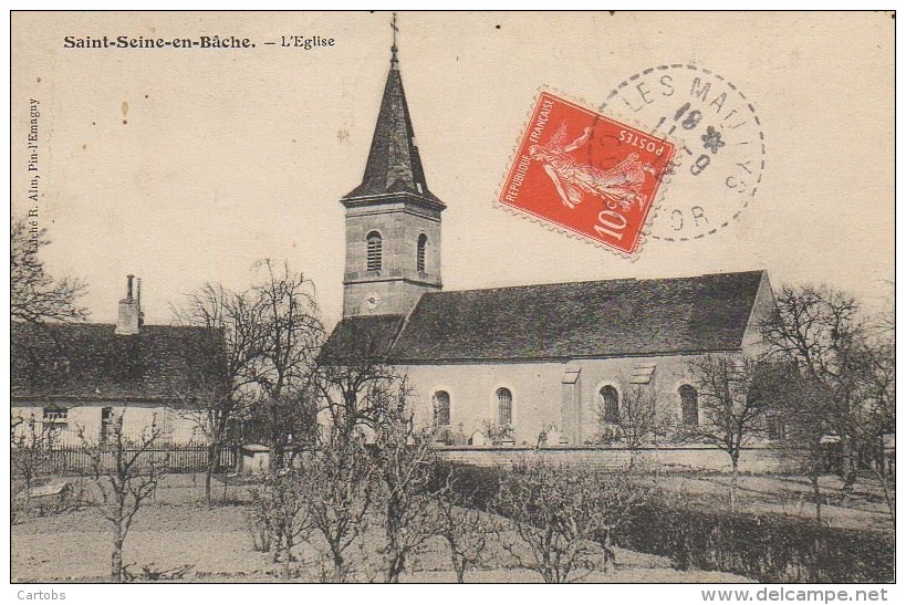 21 SAINT-SEINE-en-BACHE   L'Eglise - Autres & Non Classés